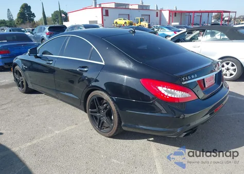 2012 Mercedes-Benz Cls 63 Amg z USA, uszkodzony, nr VIN WDDLJ7EB9CA015162
